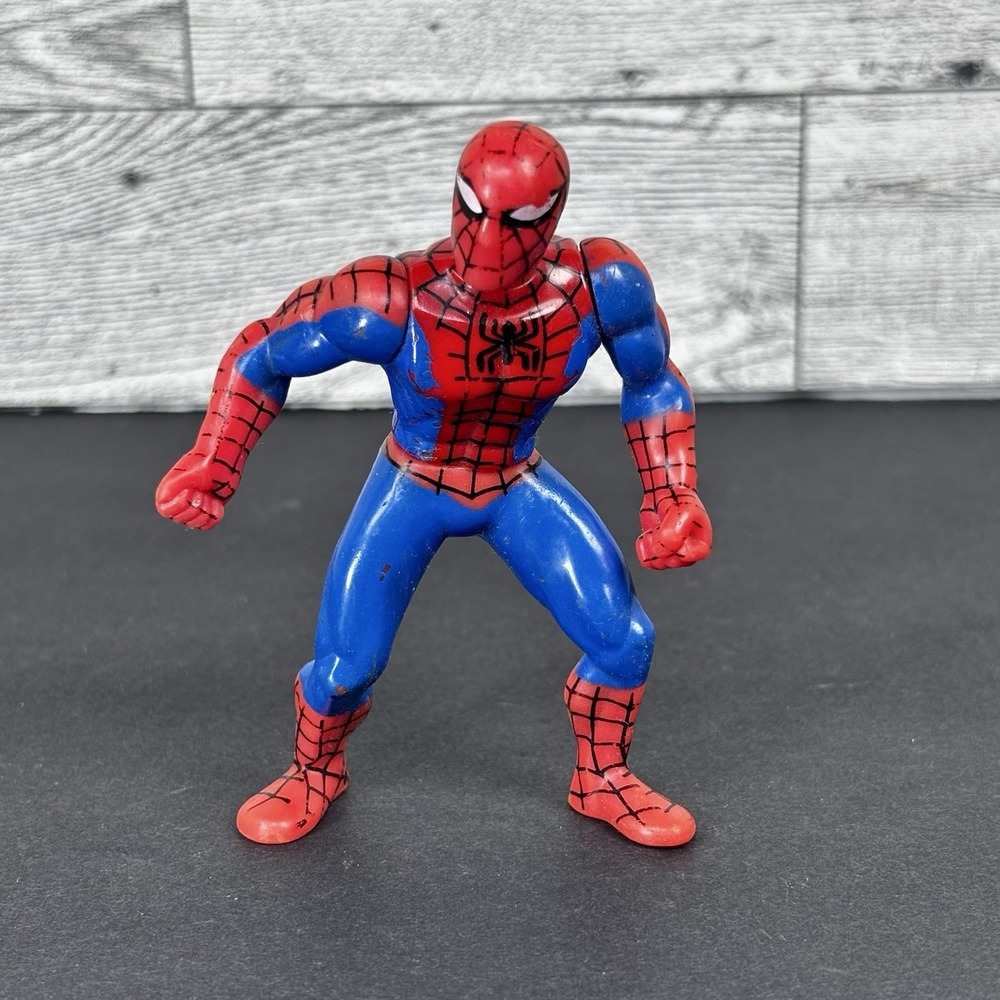 Vintage 1995 Spider-Man Action Figure Marvel Comic Toy Spidey Spiderman Avengers